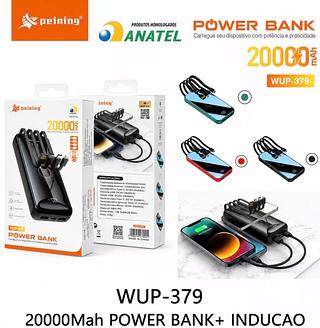 PEINING - POWER BANK WUP-379 20000MAH 22.5W COM INDUÇÃO