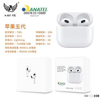 Pro5 Fone De Ouvido Bluetooth Pro Tws5.4–3 Air Premium Sem Fio Cor Branco