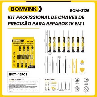 KIT CHAVE DE FERRAMENTAS -ka-1128