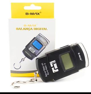 Balança Portátil Digital Mão Bolsa Mala Peixe Até 50kg Ut02
