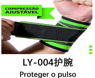 Par Munhequeira Tala Pulso Punho Estabiliza Protege E Firma