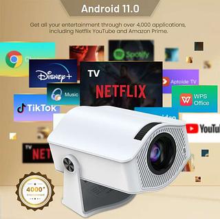 Projetor Led Magic Smart Wifi Bluetooth Android 4k Cinema original