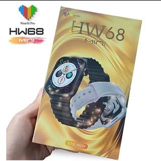 HW68 Mini Relógio Smartwatch 41mm Série 8 Duas Pulseira Fino e Delicado Original