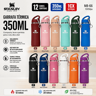 Garrafa esportiva stanley 350ml
