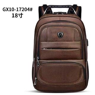 Mochila Chl Couro 45l Impermeável 6 Bolsos Com Bolso Secreto De Costa e Trava Cintura Reforçada