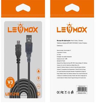 Cabo Mini Usb V3 1m P Ps3 C Filtro Alta Velocidade