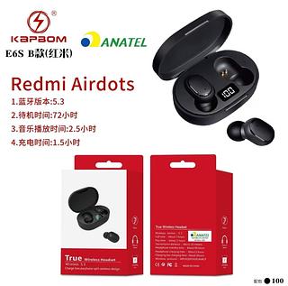 Fone De Ouvido Bluetooth Redmi Air Dots COM VISOR