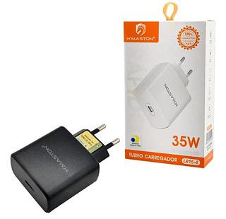 Fonte Carregador Turbo 35w P/ iPhone 11 12 13 14 15 Pro Max