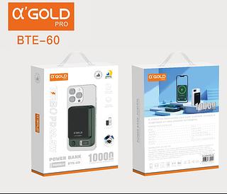 ￼CARREGADOR BATERIA POWER BANK 10000mah INDUÇÃO UNIVERSAL 22.5W ORIGINAL—AGOLD