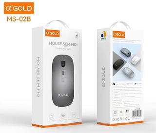 Mouse Sem Fio Recarregável AGOLD