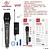 Microfone Profissional Sem Fio Wireless Para Igrejas Musicas