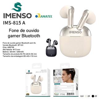 IMENSO Fone Bluetooth V6.0 TWS In-Ear Bateria de Longa Duração