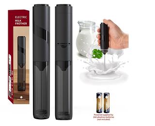 ￼Vara Para Espuma De Leite , Batedor De Ovos Portátil , Fabricante Elétrico De Café