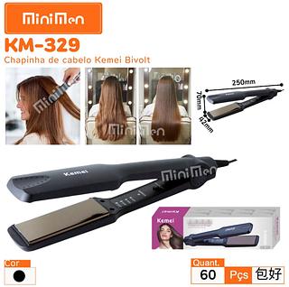 Chapinha de cabelo Kemei KM-329 Bivolt 110v-220v