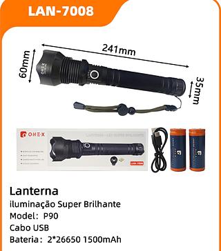 À Prova D' Água Xh P90 Lanterna Led Portátil pinha x900 fote