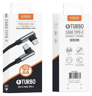 Cabo De Dados De Carregamento Super Rápido 6A typec to typec