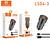 Carregador de Celular para Carro 2 Usb 4.8A Carregador Veicular com Cabo TYPEC
