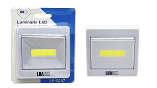 Luminária Interruptor Led Sem Fio Cozinha Closet Armario