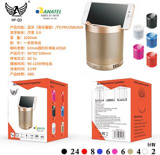 Alto-falante Q3 portátil com bluetooth Original