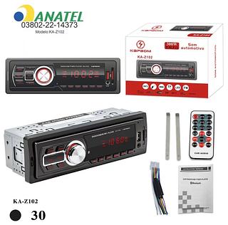 Rádio Mp3 Bluetooth 2usb