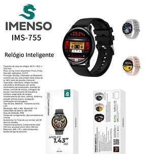 chamada Bluetooth relógio inteligente freqüência cardíaca pressão arterial NFC tempo música Multi-esportes relógio —IMENSO