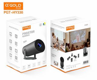 Projetor HY330 4K Ultra HD com Tela Gigante de até 150 Polegadas