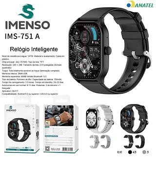 Relógio inteligente esportivo, bateria de longa duração, 8-11dias, 1ATM, à prova d'água, Bluetooth, chamada, frequência —Imeson original