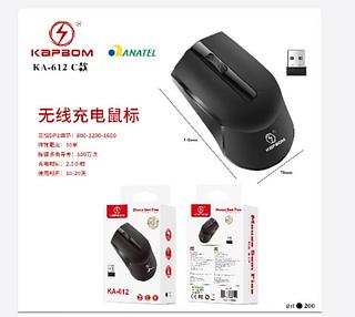 mouce sem fio 10m2.4ahz kapbom sem fio