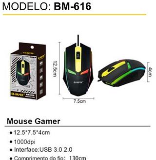 ￼Mouse Gamer 1000dpi Óptico Usb Led Rgb Precisão Profissional Jogos Pc
