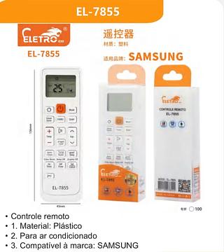 Controle Para ar condicionado marca:SAMSUNG