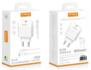 Carregador Completo TurboRápido 30w QC4.0para iphone—ADOLD