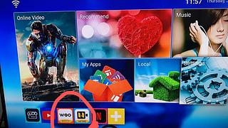 Conversor Smart Tvbox 512g+1t 4k Android 14.0（ com 300+ canal liverado 6mes wootv e 6mes cinema ）coneta wifi depois tem app