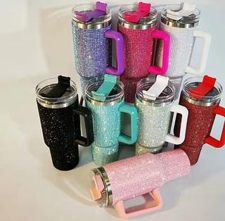 Copo térmico com stras 1200ml nova