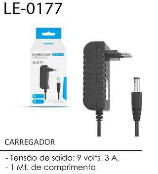 Fonte Carregador 9v 3a Plug P4 Bivolt