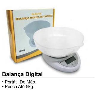 Balança Digital Cozinha Recipiente Medidor Alta Precisão 5kg