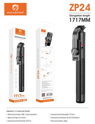 ￼H'maston ZP24 Bastão Tripé Pau De Selfie Suporte Celular Com Controle 171cm