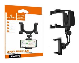 Suporte De Celular Veicular C/ Encaixe Retrovisor Universal