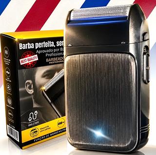 Barbeador Profissional Elétrico De Tela P/ Barbearia Homem—BMAX