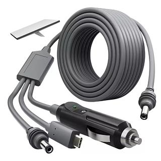 Cabo Carregador Mini Starlink 12v/24v para Carro 3 Entradas 2 Metros