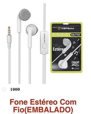 fone de ouvido sterea earphone muito alto—KAPBOM