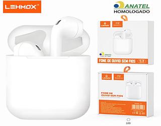 Fone de Ouvido Sem Fio i12 Tws Bluetooth 5.3–LEHMOX