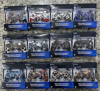 SONY Controle joystick sem fio Sony Play3 Station Camuflar