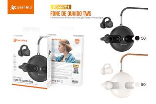 ￼PEINING Fone De Ouvido Bluetooth Condução Óssea P751