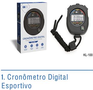 Cronômetro Digital De Mão Corrida Alarme Crossfit Com Som