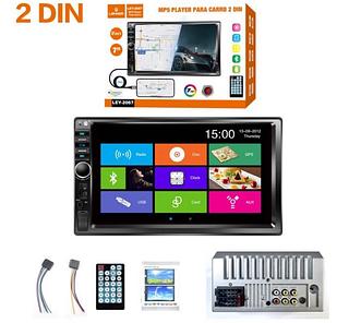 Aparelho Central Multimídia Bluetooth Mp5 2Din 7 Polegadas— MP5 Play Digital