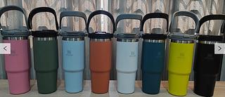 garrafa termica 900ml Com palha