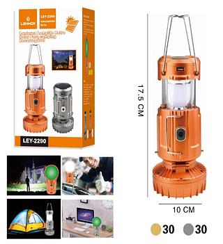 LAMPIAO DE LED COM SOLAR