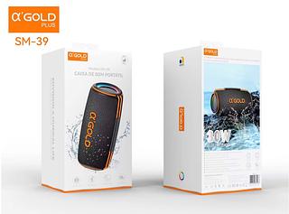 Caixa De Som 30W Bluetooth Grave Alta Potencia AGold