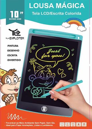 Prancheta De Desenho Eletrônico De 10 Polegadas E Tela De L