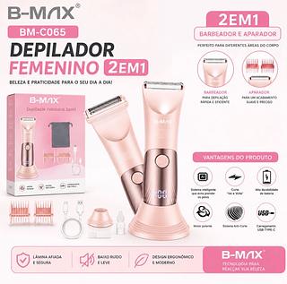 depilador femenino 2em1